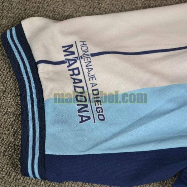 camisetas argentina 2001 primera maradona 10 azul