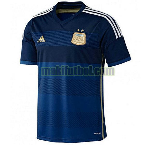 camisetas argentina 2014 segunda azul