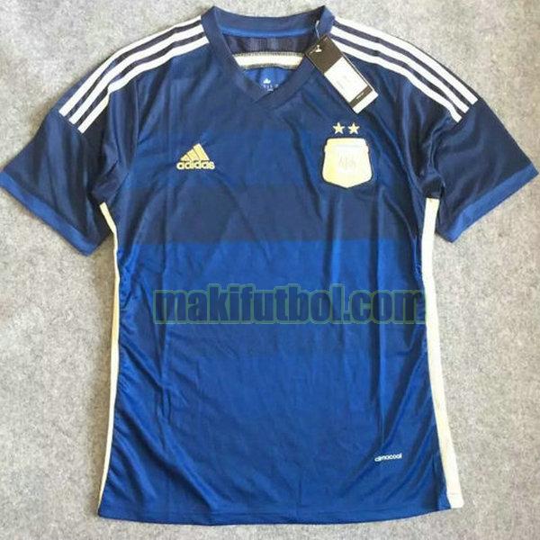 camisetas argentina 2014 segunda azul