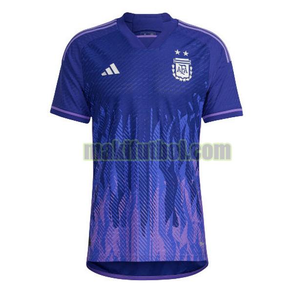 camisetas argentina 2022 primera tailandia azul