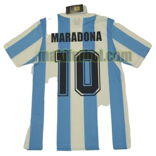 camisetas argentina copa mundial 1986 primera maradona 10