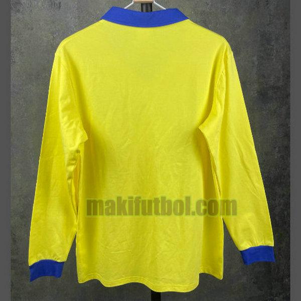 camisetas arsenal 1971-1979 segunda ml amarillo