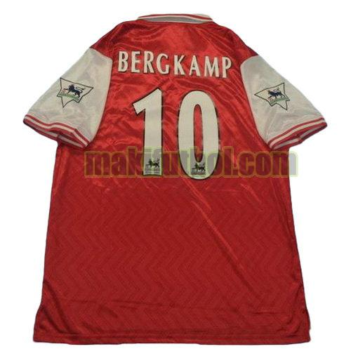 camisetas arsenal 1997 primera bergkamp 10