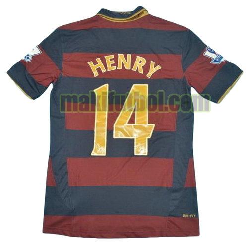 camisetas arsenal 2007-2008 primera henry 14