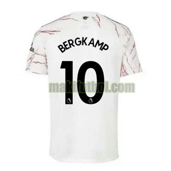 camisetas arsenal 2020-2021 segunda bergkamp 10