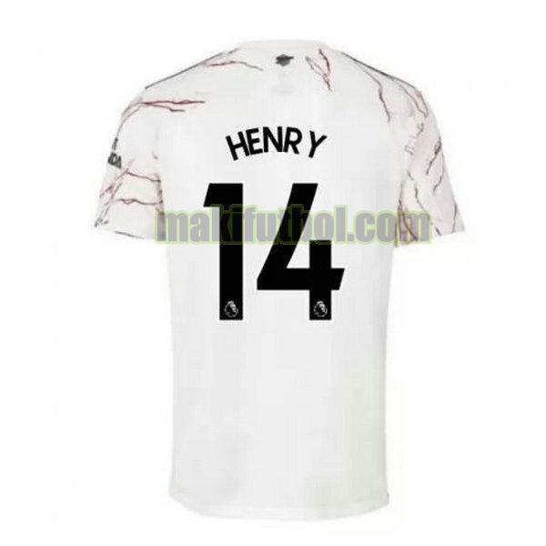 camisetas arsenal 2020-2021 segunda henry 14