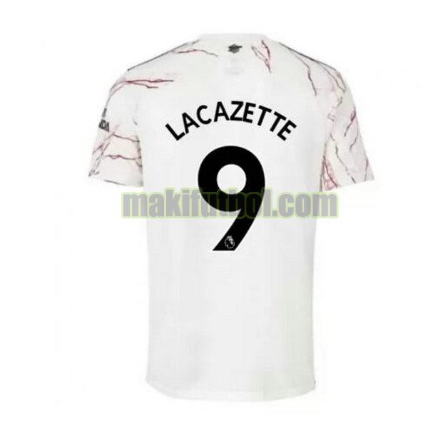 camisetas arsenal 2020-2021 segunda lacazette 9