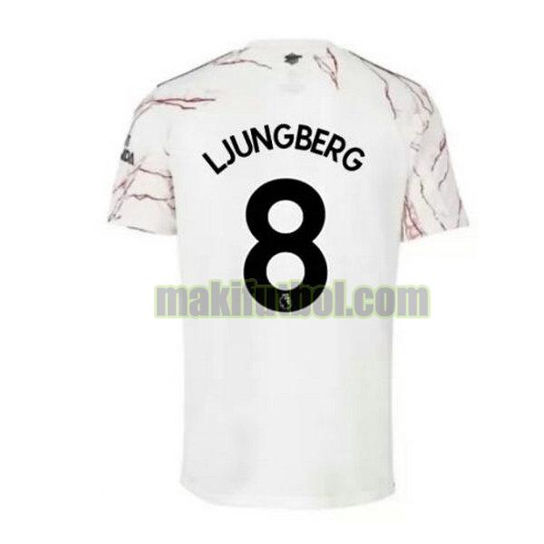camisetas arsenal 2020-2021 segunda ljungberg 8