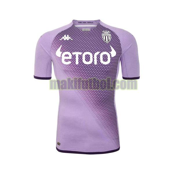 camisetas as monaco 2022 2023 tercera tailandia purple