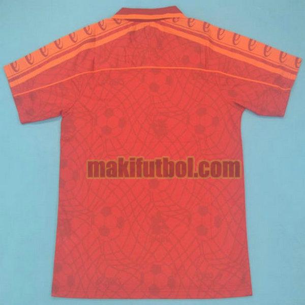 camisetas as roma 1995-1996 primera rojo