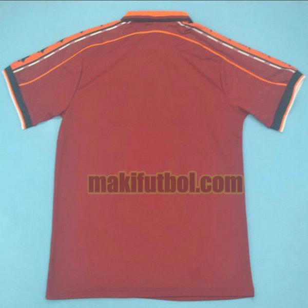 camisetas as roma 1998-1999 primera rojo