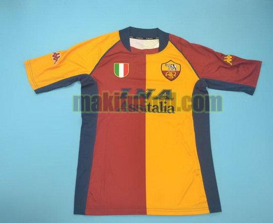 camisetas as roma 2001-2002 primera