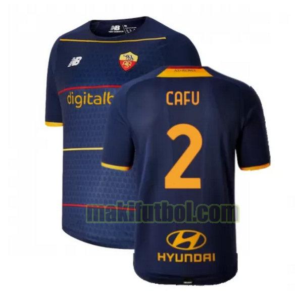 camisetas as roma 2021 2022 fourth cafu 2 amarillo