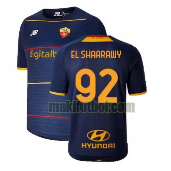 camisetas as roma 2021 2022 fourth el shaarawy 92 amarillo