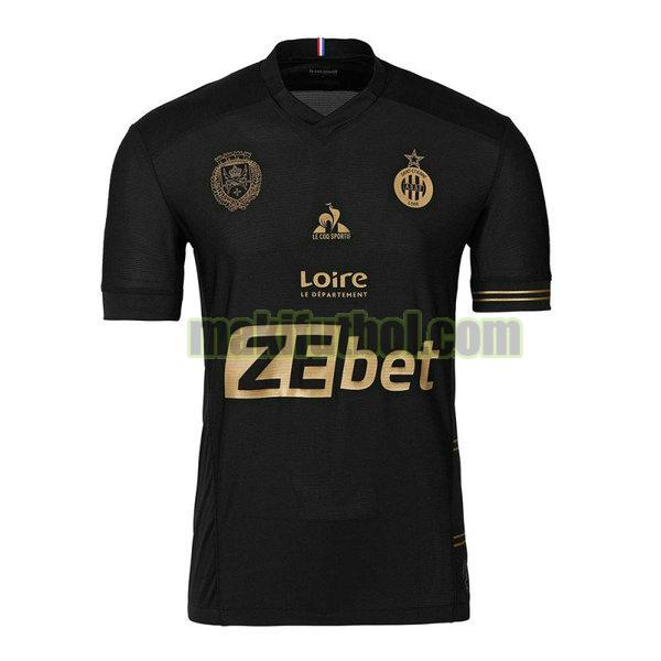 camisetas as saint-etienne 2021 2022 tercera tailandia negro
