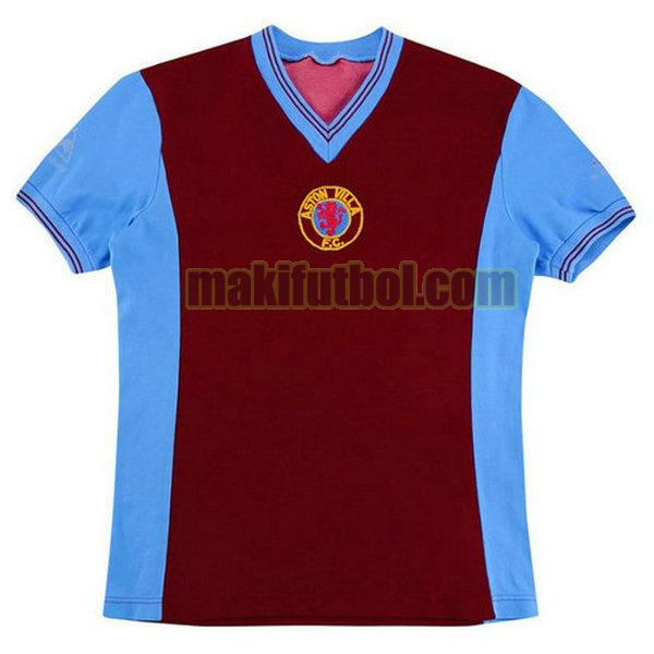camisetas aston villa 1981-1992 primera rojo