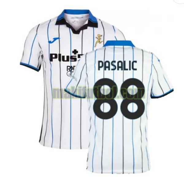 camisetas atalanta b.c 2021 2022 segunda pasalic 88 blanco