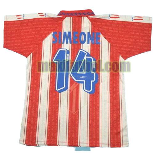 camisetas atletico madrid 1995-1996 primera simeone 14