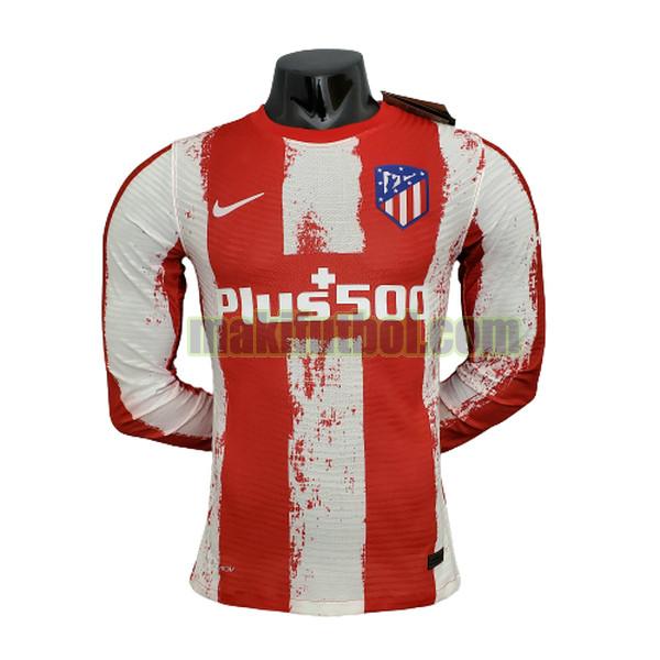 camisetas atletico madrid 2021 2022 primera ml player rojo blanco