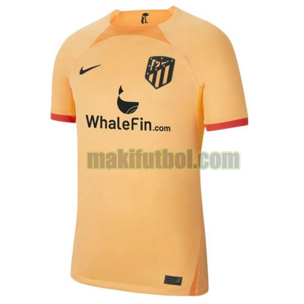 camisetas atletico madrid 2022 2023 tercera amarillo