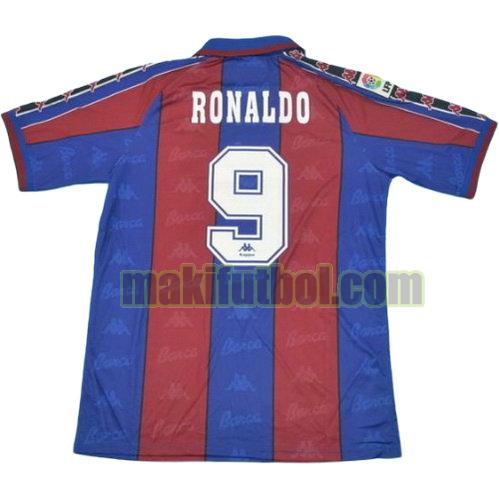 camisetas barcelona 1996-1997 primera ronaldo 9