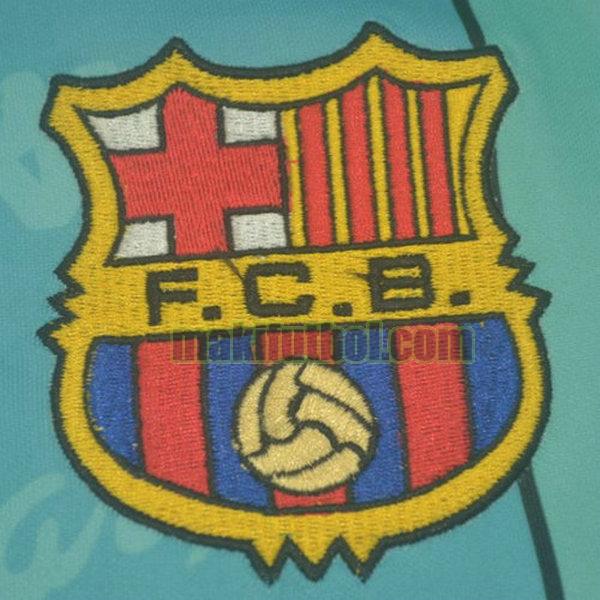 camisetas barcelona 1996-1997 segunda ml azul