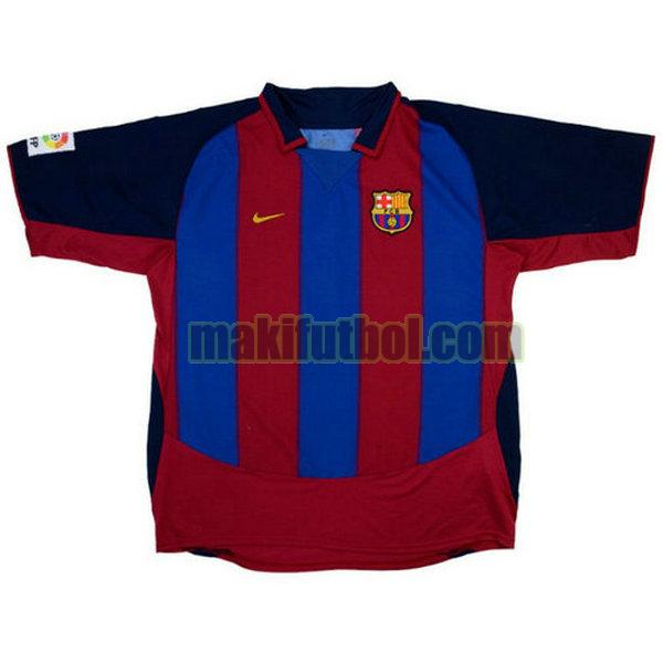 camisetas barcelona 2003-2004 primera rojo