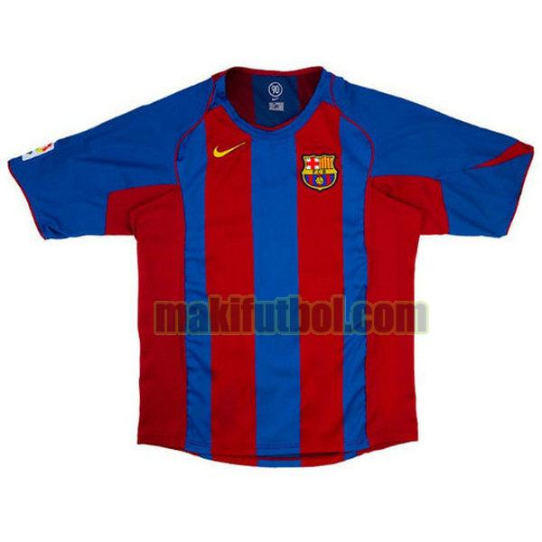 camisetas barcelona 2004-2005 primera rojo