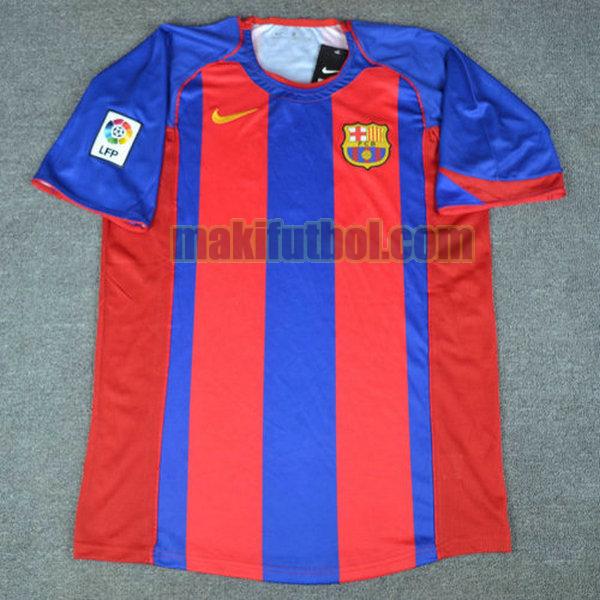camisetas barcelona 2004-2005 primera rojo