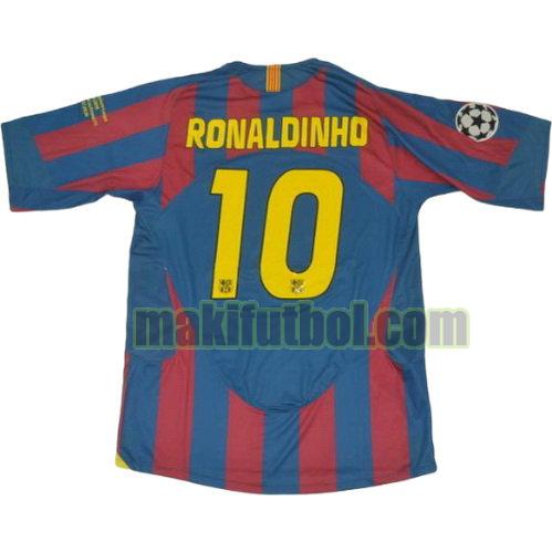 camisetas barcelona 2005-2006 primera ronaldinho 10