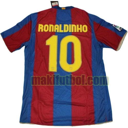 camisetas barcelona 2007-2008 primera ronaldinho 10
