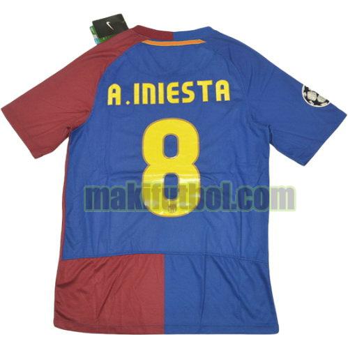 camisetas barcelona 2008-2009 primera a.iniesta 8