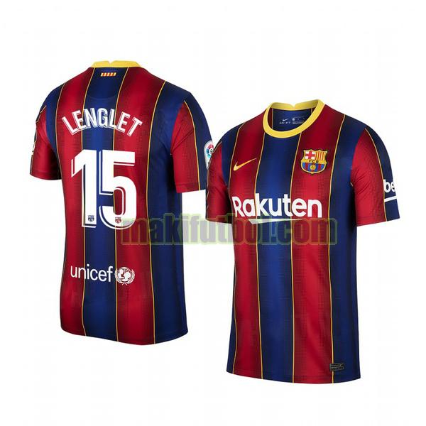 camisetas barcelona 2020-2021 primera clement lenglet 15
