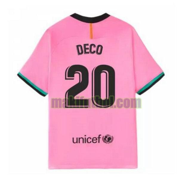 camisetas barcelona 2020-2021 tercera deco 20 rosa