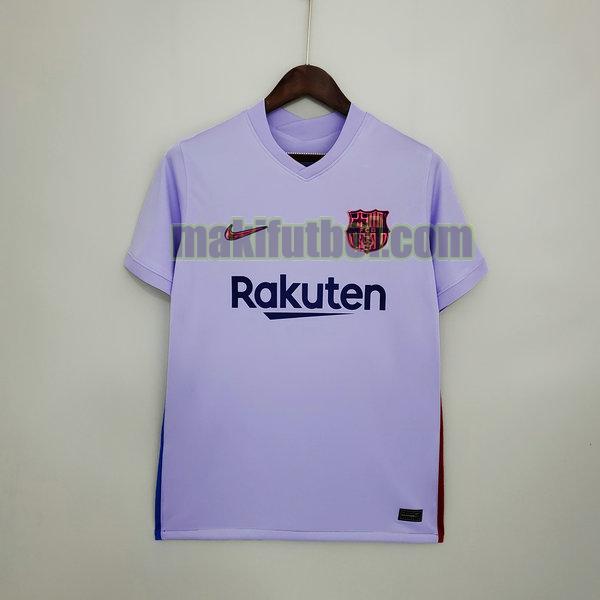 camisetas barcelona 2021 2022 segunda tailandia blanco