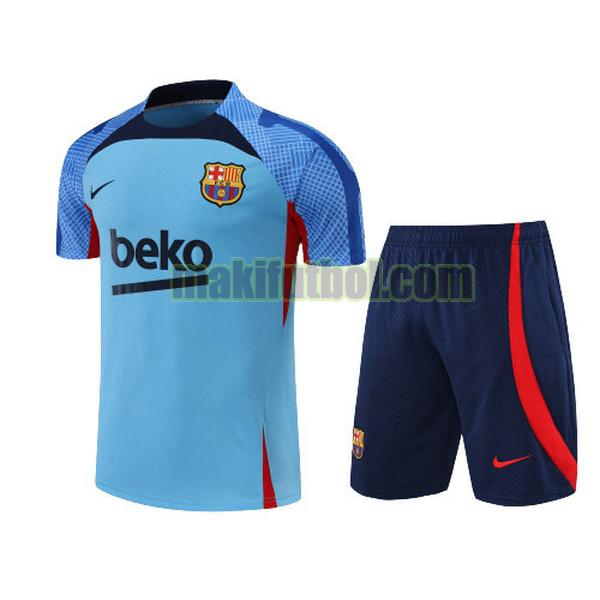 camisetas barcelona 2022 2023 training conjunto azul