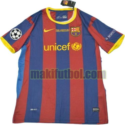camisetas barcelona ucl 2010-2011 primera