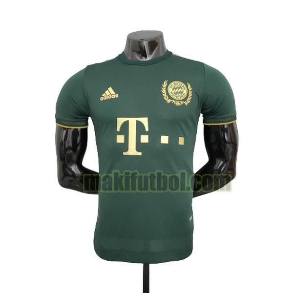 camisetas bayern de múnich 2021 2022 commemorative edition player verde