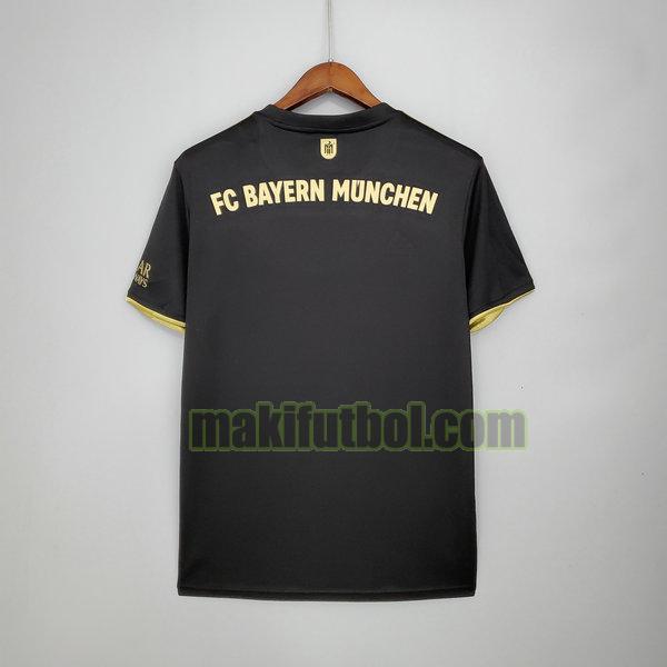camisetas bayern de múnich 2021 2022 segunda tailandia negro