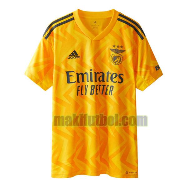 camisetas benfica 2022 2023 segunda amarillo