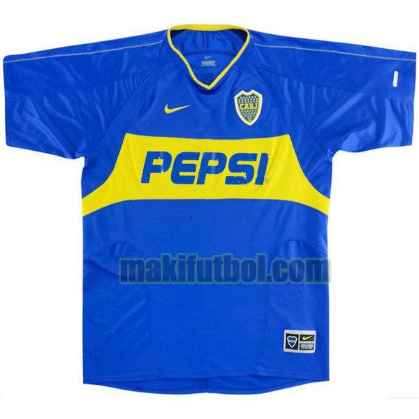 camisetas boca juniors 2003-2004 primera azul