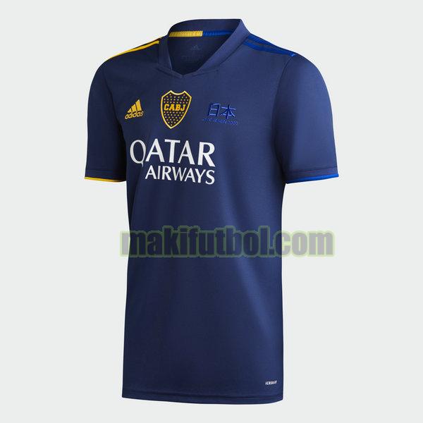 camisetas boca juniors 2020-2021 fourth tailandia azul