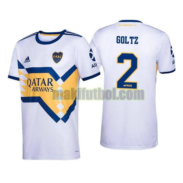 camisetas boca juniors 2020-2021 segunda paolo goltz 2