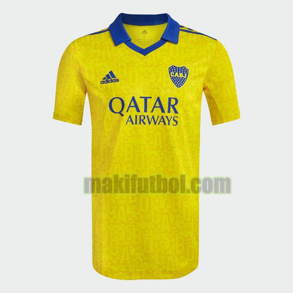 camisetas boca juniors 2022 2023 tercera amarillo