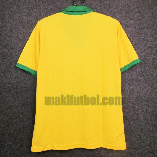 camisetas brasil 1957 primera amarillo
