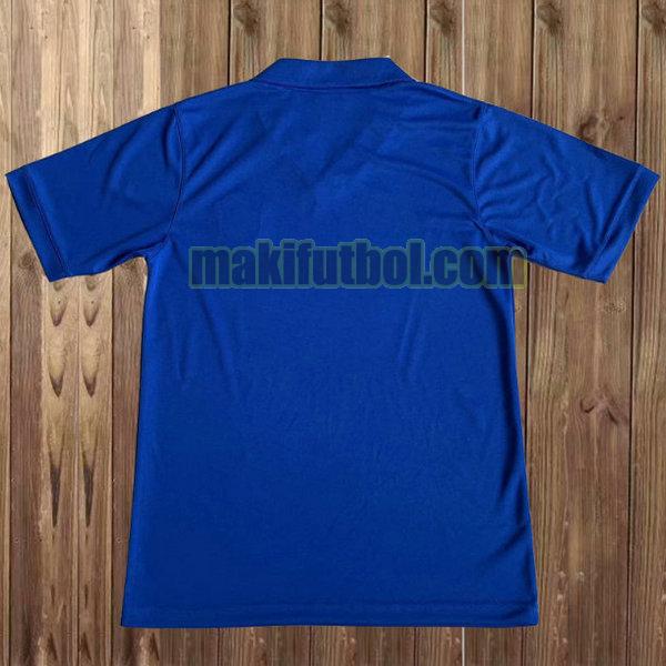 camisetas brasil 1957 segunda azul