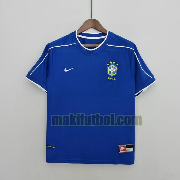 camisetas brasil 1998 segunda azul