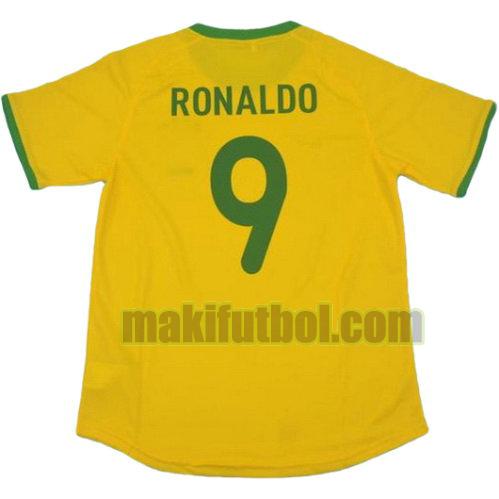 camisetas brasil 2000 primera ronaldo 9