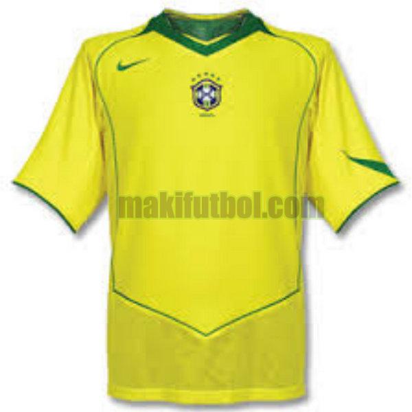 camisetas brasil 2004-2005 primera tailandia