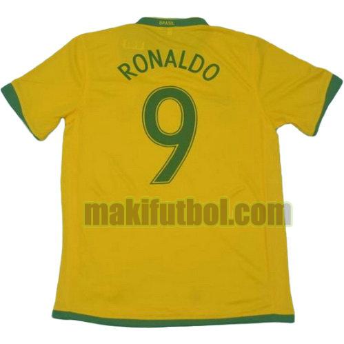 camisetas brasil copa mundial 2006 primera ronaldo 9